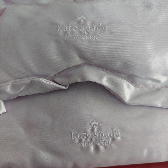 NWOT Kate Spade Light Pink Satin Pouch And Night Eye MASK (Bag D) - Picture 7 of 7